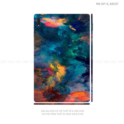 Dán Skin Galaxy Tab S7 Series Hình Nghệ Thuật Arcrylic | D_ARC27