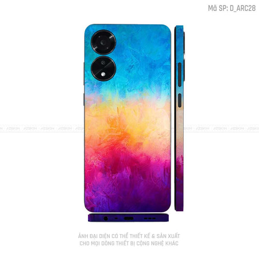 Miếng Dán Skin Điện Thoại OPPO A Series Hình Nghệ Thuật Arcrylic | D_ARC28