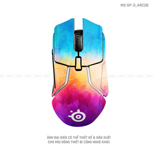 Skin Dán Chuột Steelseries Hình Acrylic | D_ARC28
