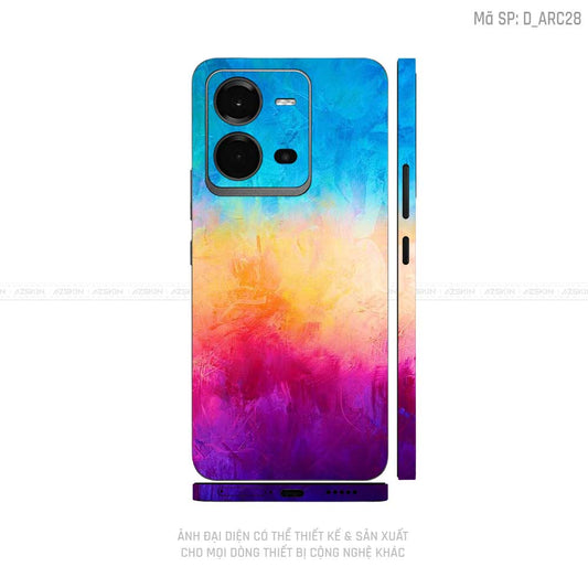 Dán Skin Vivo V Series Hình Nghệ Thuật Arcrylic | D_ARC28