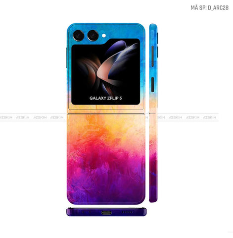 Dán Skin Galaxy Z Flip5 Hình Nghệ Thuật Arcrylic | D_ARC28