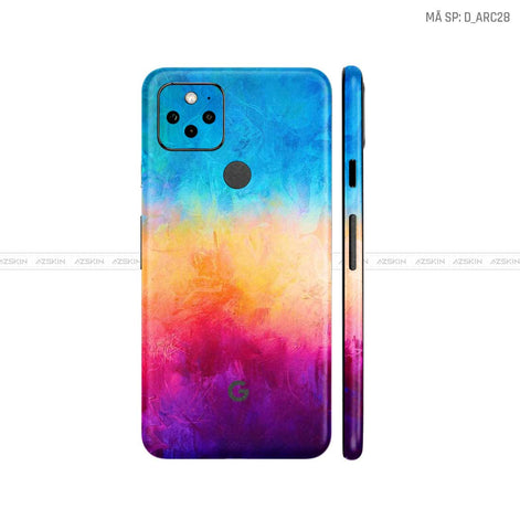 Dán Skin Google Pixel 5 Hình Nghệ Thuật Arcrylic | D_ARC28