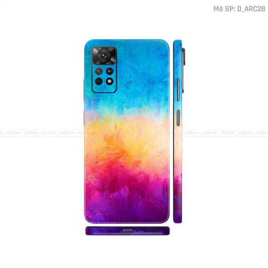 Dán Skin Xiaomi Redmi Note 11 Series Hình Nghệ Thuật Arcrylic | D_ARC28