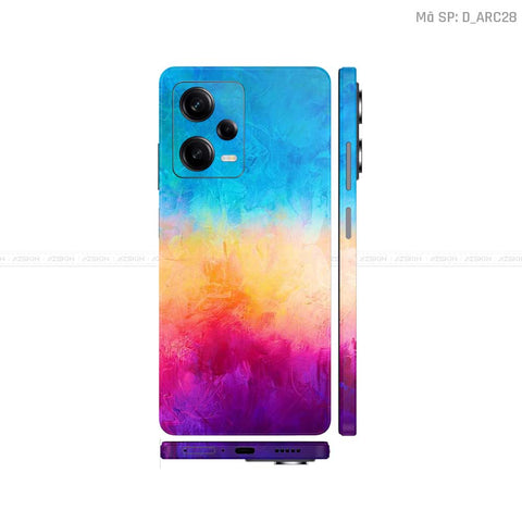 Dán Skin Xiaomi Redmi Note 12 Series Hình Nghệ Thuật Arcrylic | D_ARC28