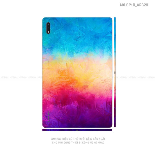 Dán Skin Galaxy Tab S7 Series Hình Nghệ Thuật Arcrylic | D_ARC28