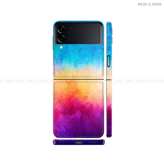 Dán Skin Galaxy Zflip4 Hình Nghệ Thuật Arcrylic | D_ARC28
