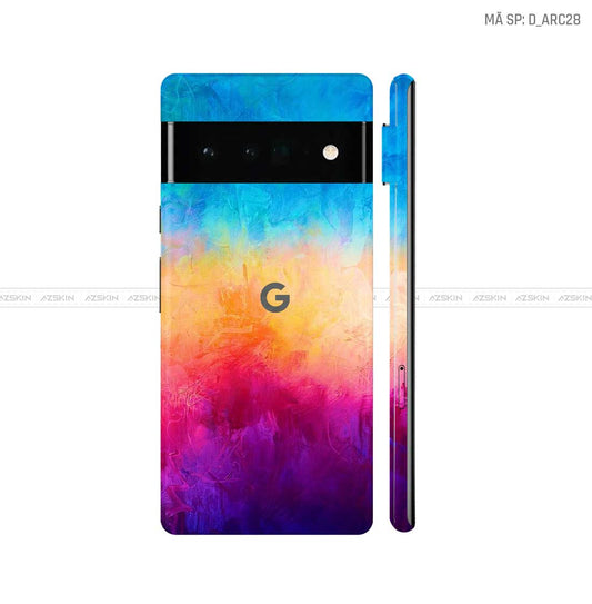 Dán Skin Google Pixel 6 Series Hình Nghệ Thuật Arcrylic | D_ARC28