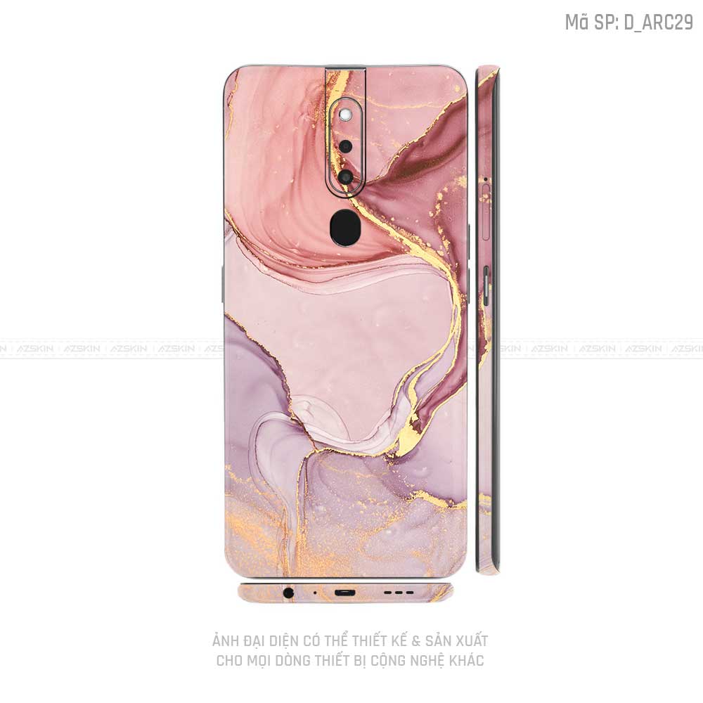 Miếng Dán Skin Điện Thoại OPPO F Series Hình Nghệ Thuật Arcrylic | D_ARC29
