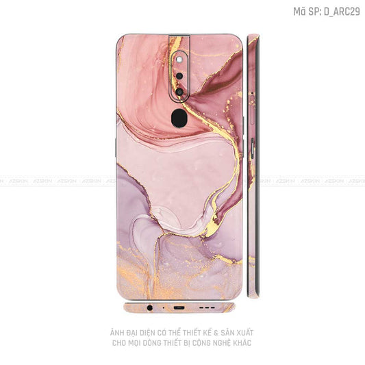 Miếng Dán Skin Điện Thoại OPPO F Series Hình Nghệ Thuật Arcrylic | D_ARC29