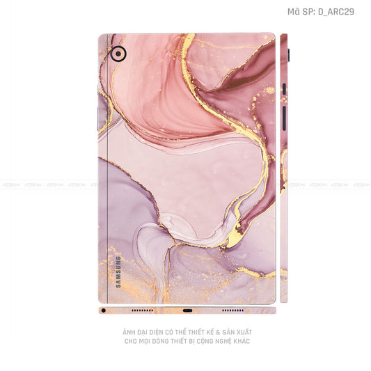 Dán Skin Galaxy Tab A Series Hình Nghệ Thuật Arcrylic | D_ARC29