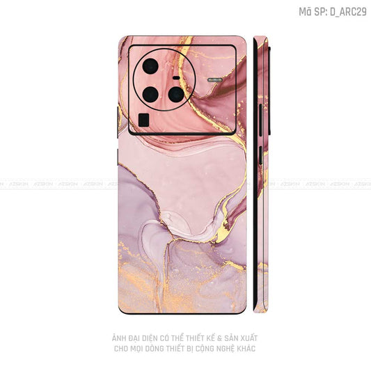 Dán Skin Vivo X Series Hình Nghệ Thuật Arcrylic | D_ARC29