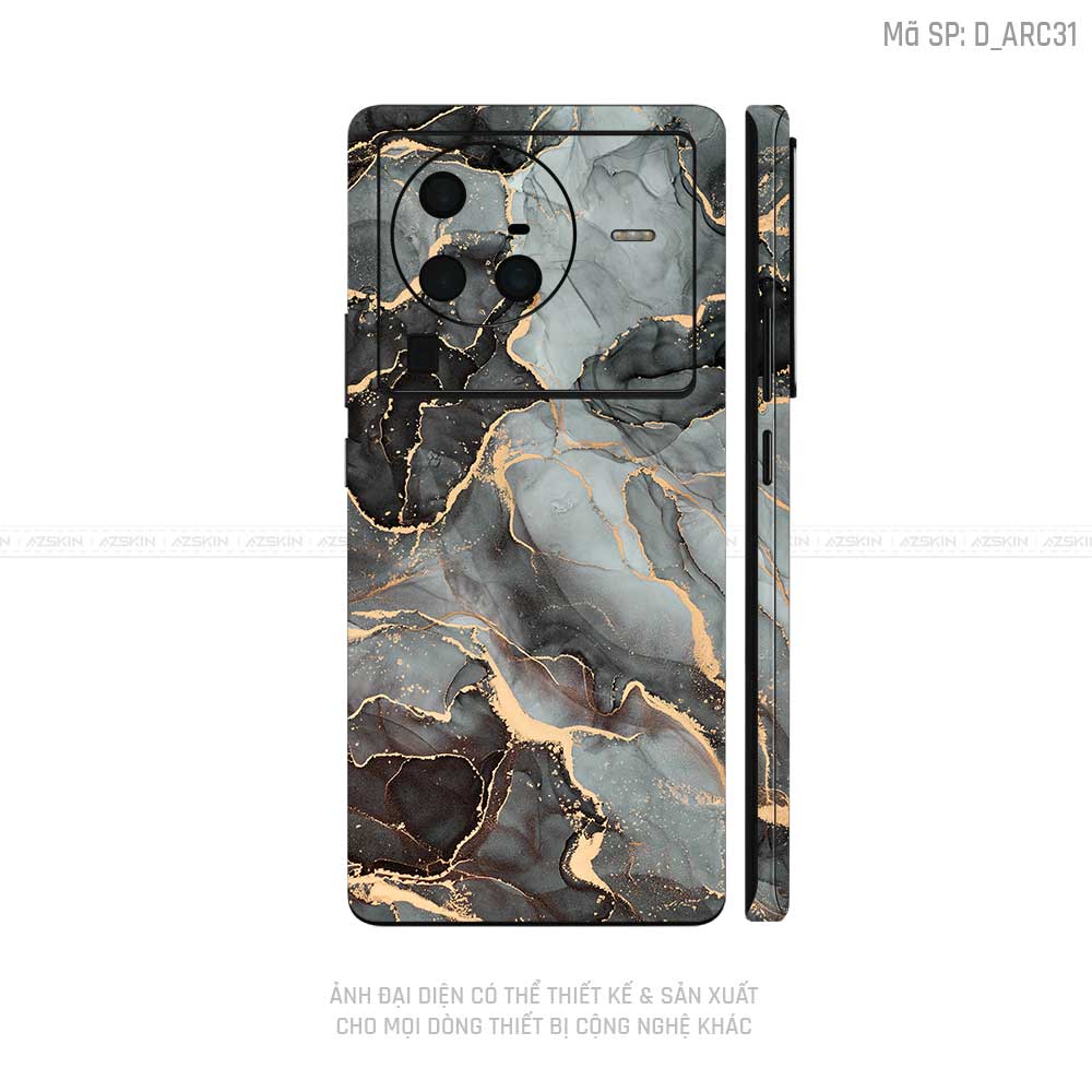 Dán Skin Vivo X Series Hình Nghệ Thuật Arcrylic | D_ARC31