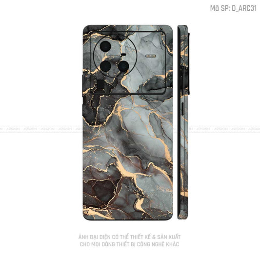Dán Skin Vivo X Series Hình Nghệ Thuật Arcrylic | D_ARC31