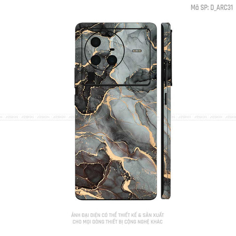 Dán Skin Vivo X Series Hình Nghệ Thuật Arcrylic | D_ARC31