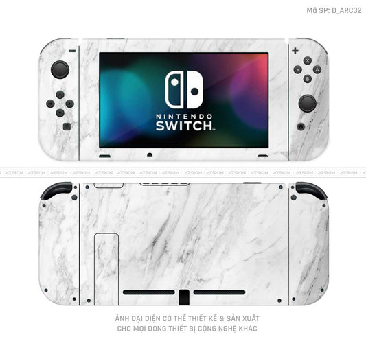 Dán Skin Máy Chơi Game Nintendo Switch Hình Nghệ Thuật Arcrylic | D_ARC32
