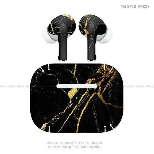 Dán Skin Airpod Pro/ Pro 2 Hình Nghệ Thuật Arcrylic | D_ARC33