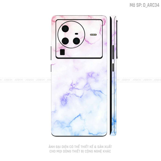 Dán Skin Vivo X Series Hình Nghệ Thuật Arcrylic | D_ARC34