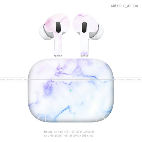 Dán Skin Airpod Pro/ Pro 2 Hình Nghệ Thuật Arcrylic | D_ARC34