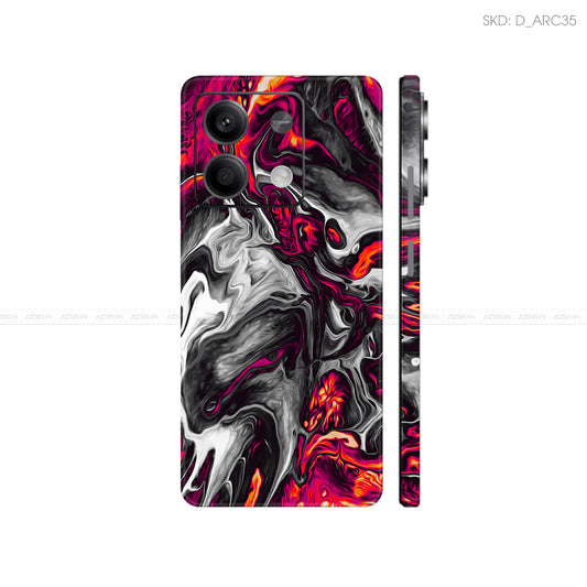 Dán Skin Điện Thoại Xiaomi Redmi 13 Series Hình Nghệ Thuật Arcrylic | D_ARC35