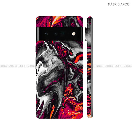 Dán Skin Google Pixel 6 Series Hình Nghệ Thuật Arcrylic | D_ARC35