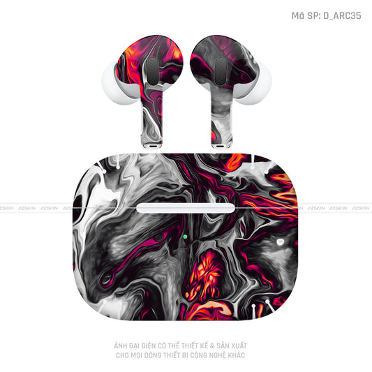 Dán Skin Tai Nghe Airpod 3 Hình Nghệ Thuật Arcrylic | D_ARC35