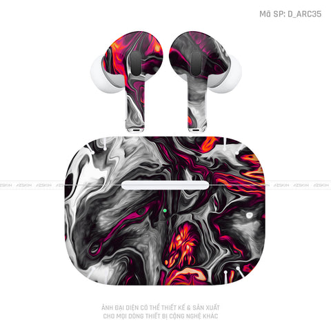 Dán Skin Tai Nghe Airpod 3 Hình Nghệ Thuật Arcrylic | D_ARC35