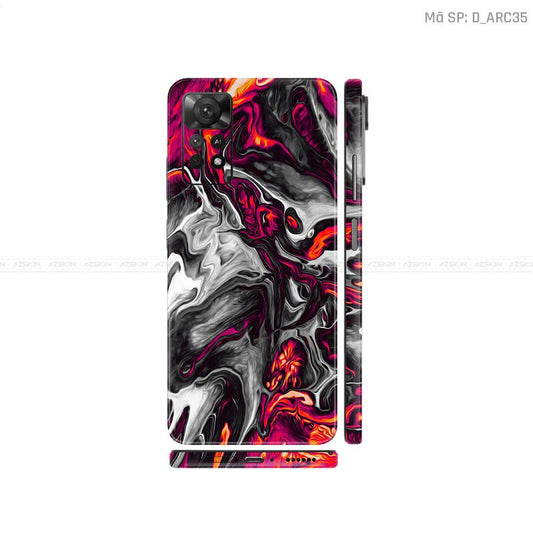 Dán Skin Xiaomi Redmi Note 11 Series Hình Nghệ Thuật Arcrylic | D_ARC35