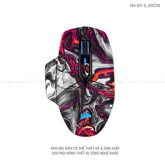 Skin Dán Chuột Corsair Nghệ Thuật Acrylic | D_ARC35