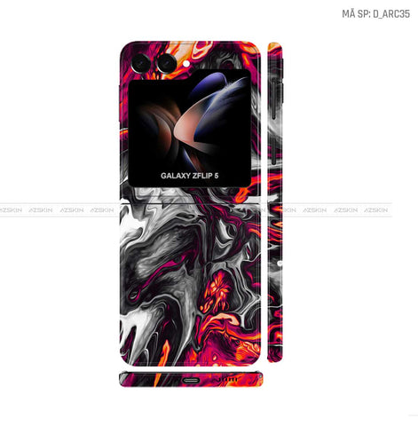 Dán Skin Galaxy Z Flip5 Hình Nghệ Thuật Arcrylic | D_ARC35