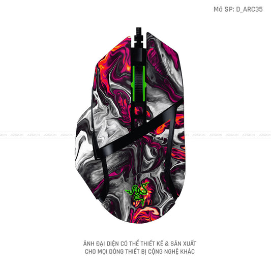 Skin Dán Chuột Razer Hình Nghệ Thuật Arcrylic | D_ARC35