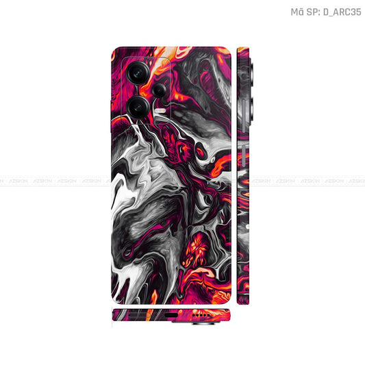 Dán Skin Xiaomi Redmi Note 12 Series Hình Nghệ Thuật Arcrylic | D_ARC35