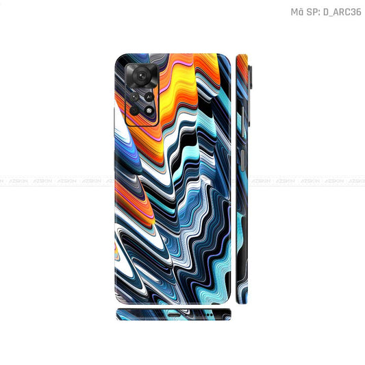 Dán Skin Xiaomi Redmi Note 11 Series Hình Nghệ Thuật Arcrylic | D_ARC36