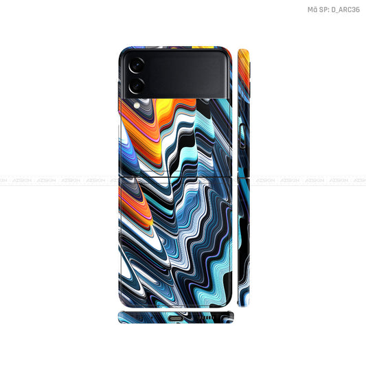 Dán Skin Galaxy Zflip4 Hình Nghệ Thuật Arcrylic | D_ARC36