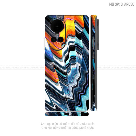 Dán Skin Điện Thoại OPPO Reno Series Hình Nghệ Thuật Arcrylic | D_ARC36