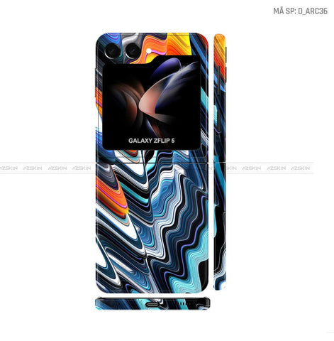 Dán Skin Galaxy Z Flip5 Hình Nghệ Thuật Arcrylic | D_ARC36