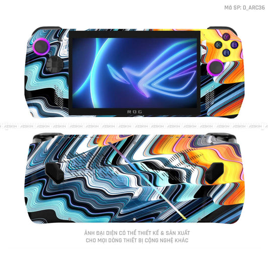 Dán Skin Máy Chơi Game Asus ROG Hình Nghệ Thuật Arcrylic | D_ARC36