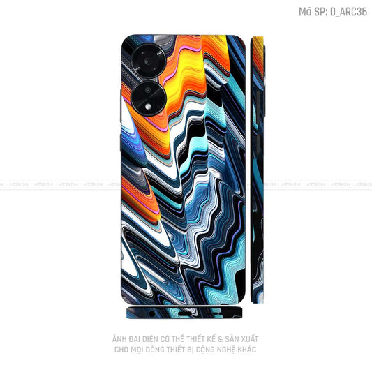 Miếng Dán Skin Điện Thoại OPPO A Series Hình Nghệ Thuật Arcrylic | D_ARC36