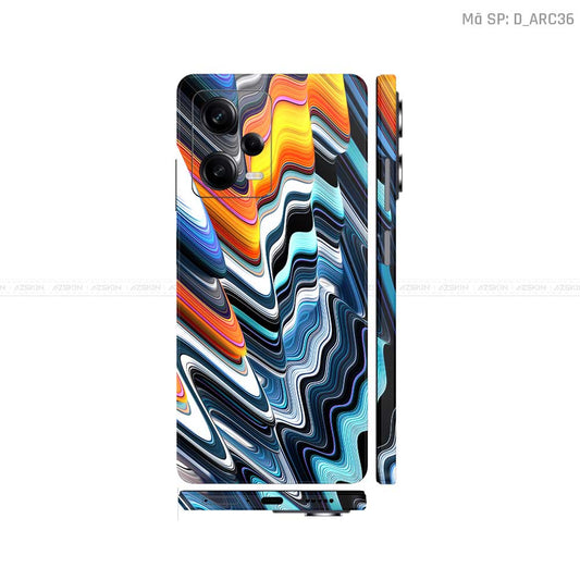 Dán Skin Xiaomi Redmi Note 12 Series Hình Nghệ Thuật Arcrylic | D_ARC36