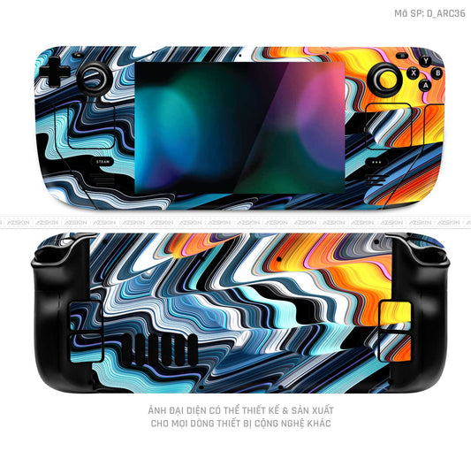 Dán Skin Máy Chơi Game Steam Deck Hình Nghệ Thuật Arcrylic | D_ARC36