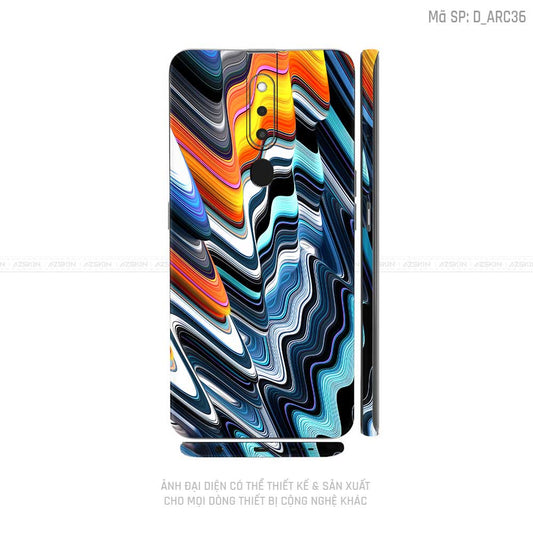 Miếng Dán Skin Điện Thoại OPPO F Series Hình Nghệ Thuật Arcrylic | D_ARC36