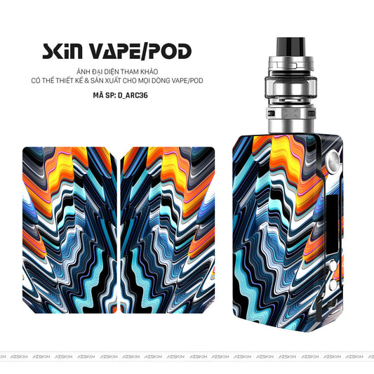 Dán Skin Vape Hình Nghệ Thuật Arcrylic | D_ARC36