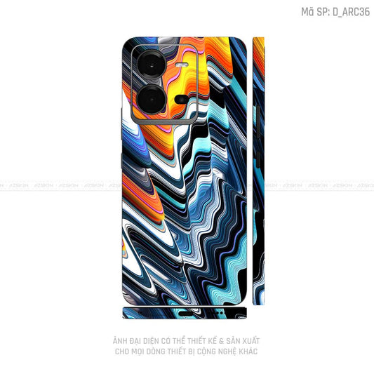 Dán Skin Vivo V Series Hình Nghệ Thuật Arcrylic | D_ARC36