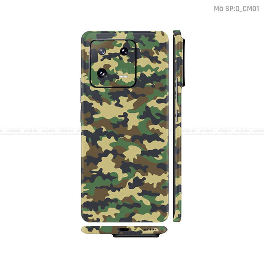 Dán Skin Xiaomi 13 Series Hình Camo | D_CM01