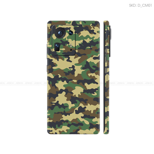 Dán Skin Điện Thoại Xiaomi Mi Mix Series Hình Camo | D_CM01