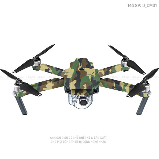 Dán Skin Flycam Hình Camo | D_CM01