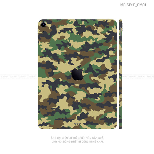 Dán Skin IPad Air Series Hình Camo | D_CM01