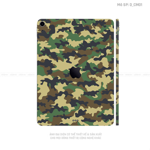 Dán Skin IPad Pro Series Hình Camo | D_CM01