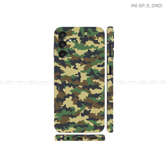 Dán Skin Samsung A Series Hình Camo | D_CM01