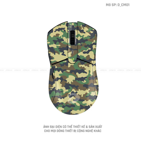 Skin Dán Chuột Dareu Hình Camo | D_CM01