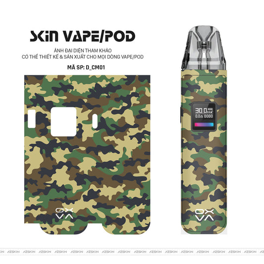 Dán Skin Pod Hình Camo | D_CM01